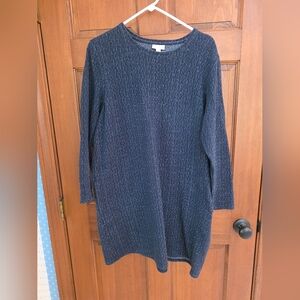 Navy  Knit Dress / Tunic